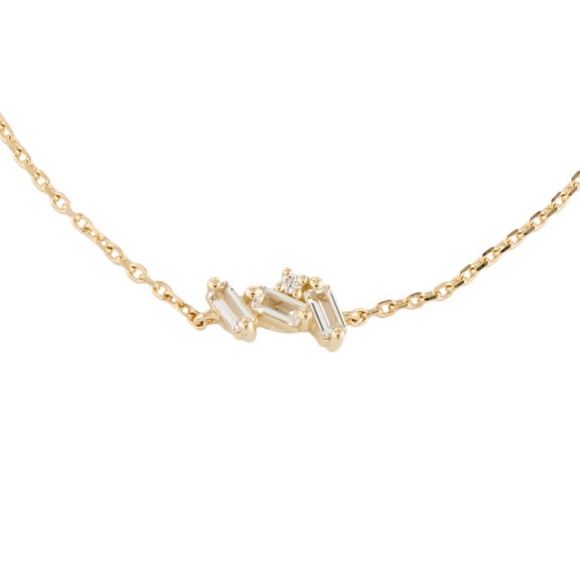 KALAN-14K Yellow Gold Diamond/Topaz BRACELET-Preow - Picture 8 of 12